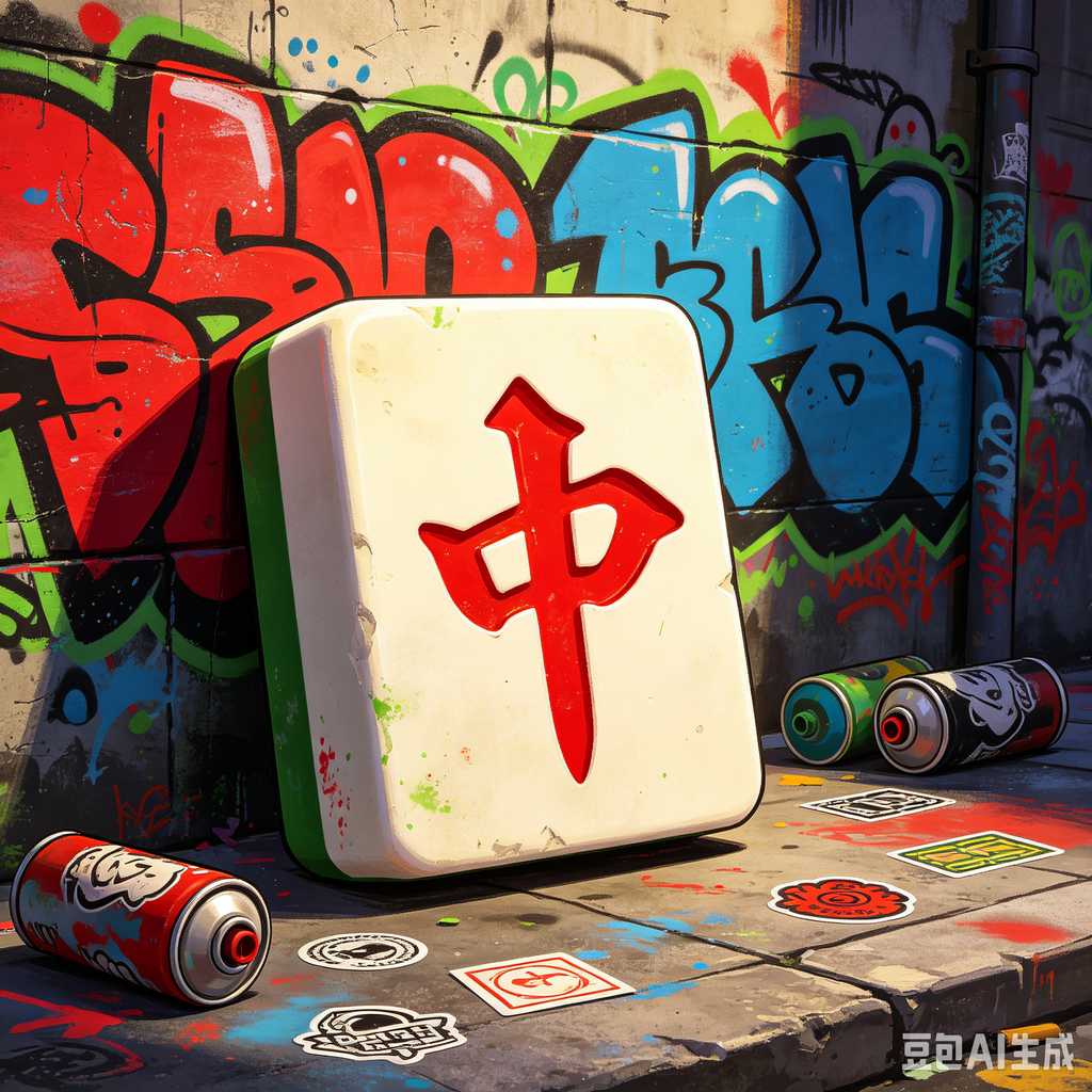 custom pattern art mahjong set