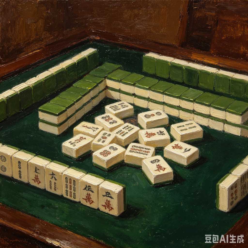 luggage portable mahjong tiles