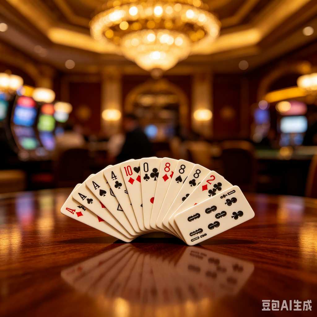 wooden mahjong set