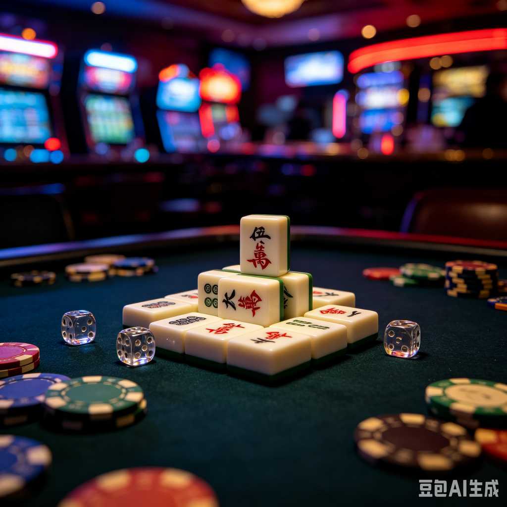 desktop decoration mahjong set