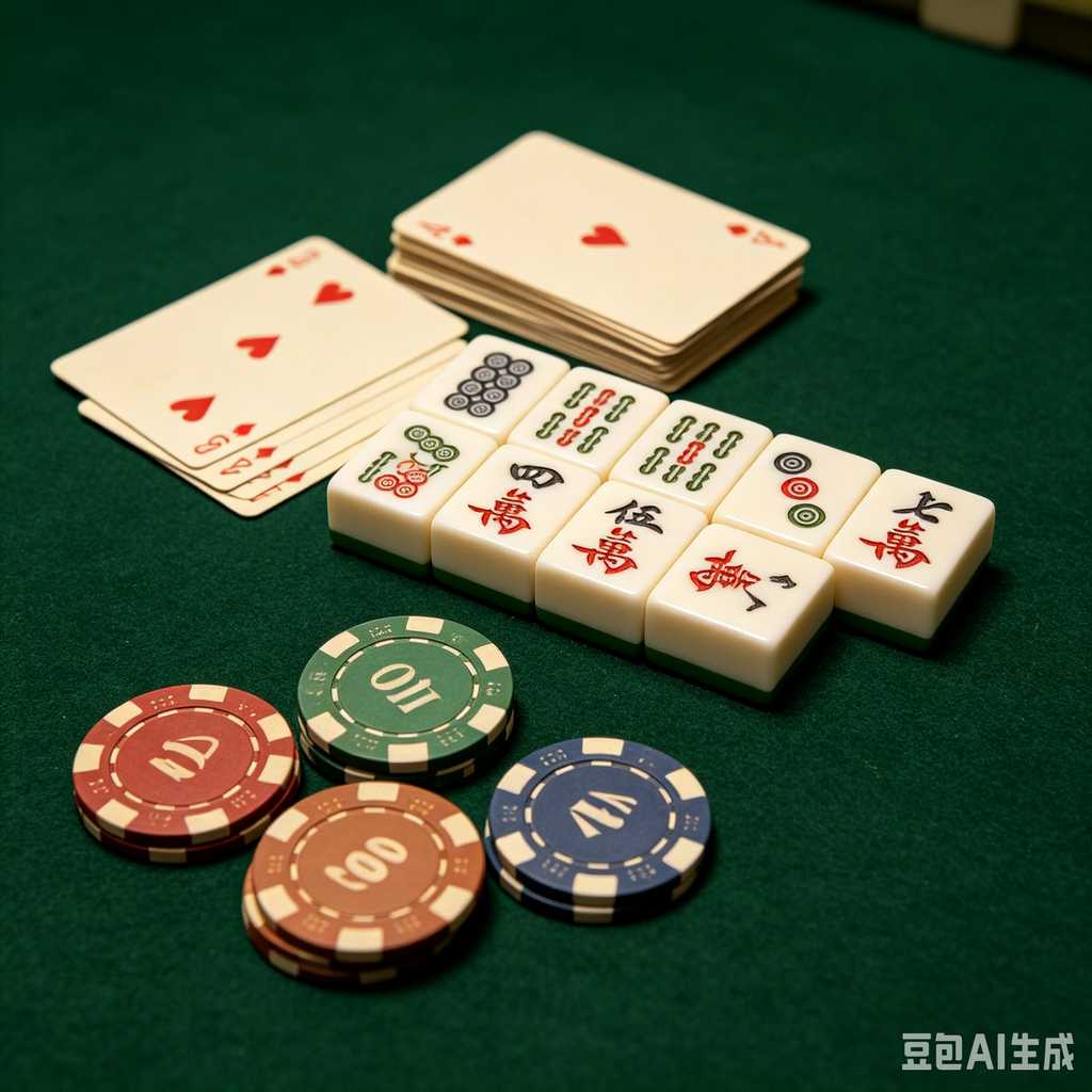 chinese mahjong accessory set